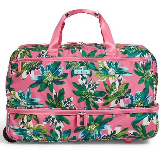 vera bradley rolling carry on